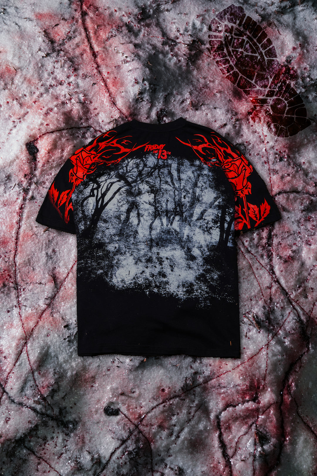 Jason Sees American Classic Oversized Tee in Black