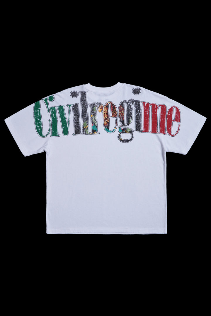 Concrete x Mexico American Classic Oversized Tee in White