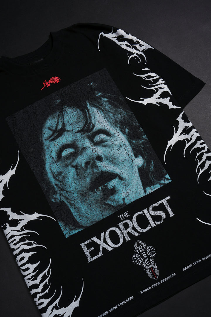 Exorcist American Classic Oversized Tee in Black