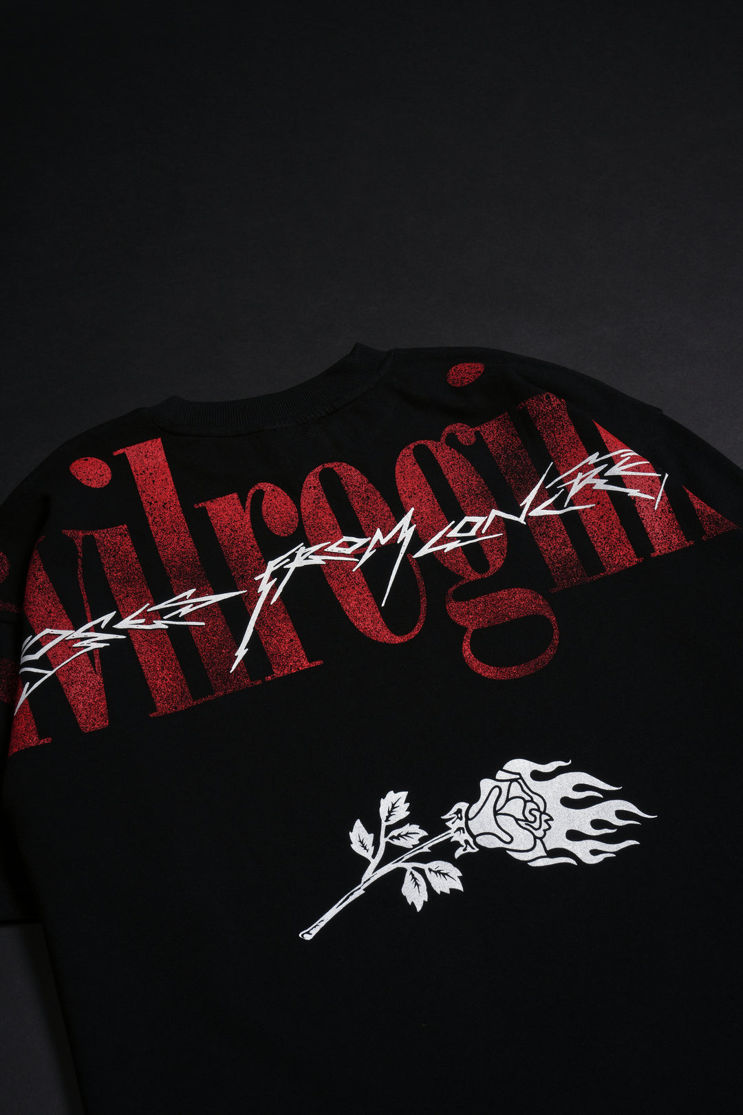 Exorcist American Classic Oversized Tee in Black