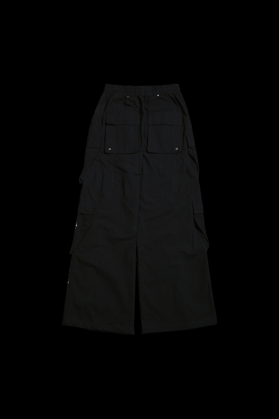 Stacked RFC Ultra Wide Leg Pants in Black