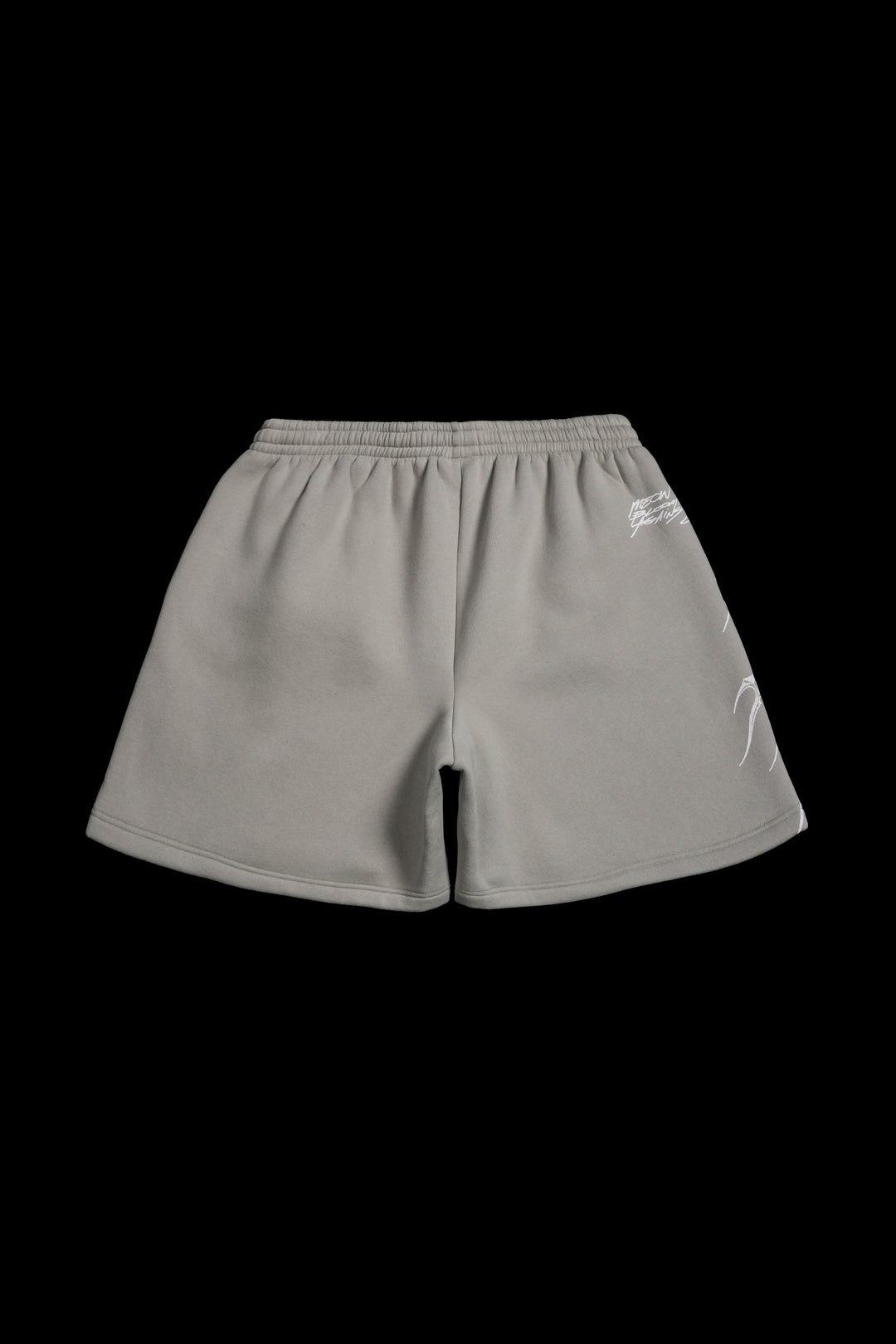 Rose Dealer Thorns Baggy Shorts in Ash Gray