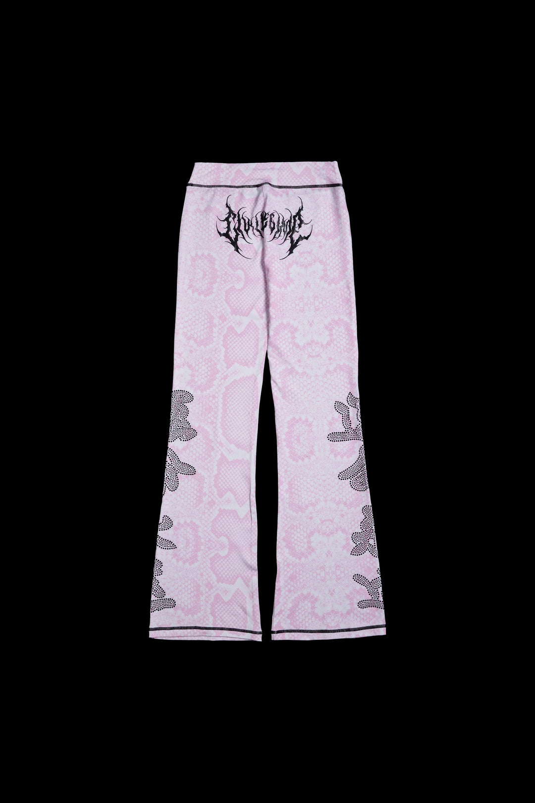 Serpent's Kiss Pookie Leggings in Baby Pink Snake