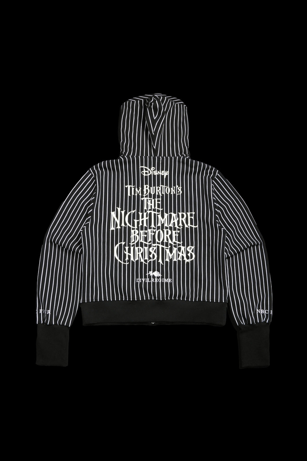 Knight Of Nightmares Civil Cowl Zip Up Hoodie V2 in Black
