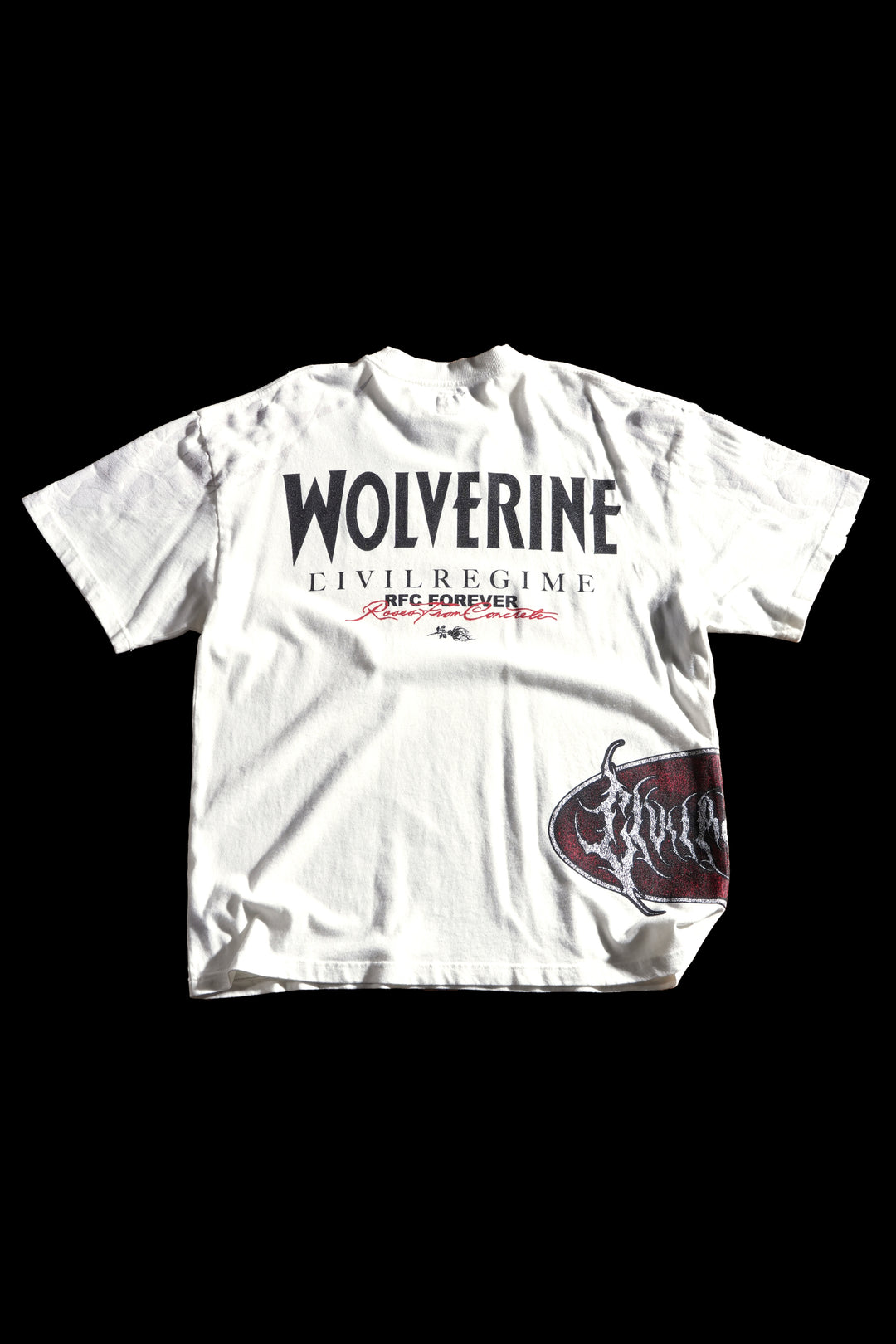 Primal Instinct American Classic Oversized Tee in Butter