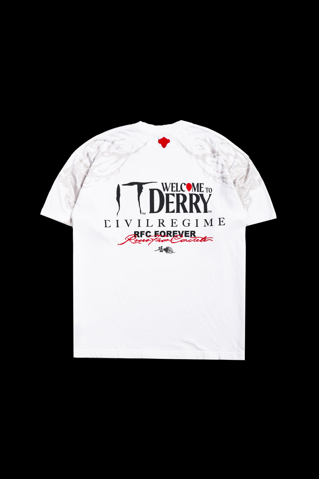 Clown Glare American Classic Oversized Tee in Butter