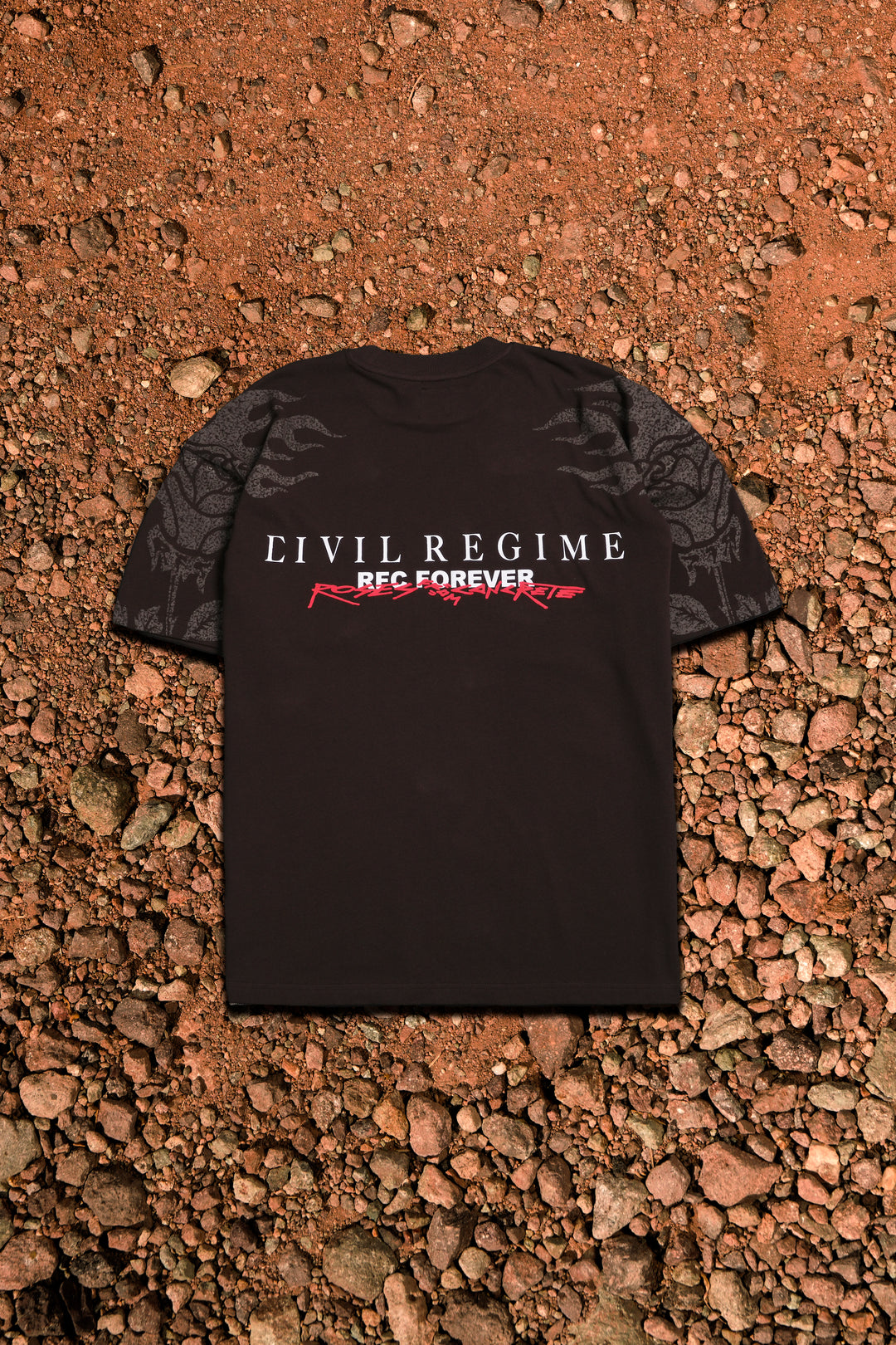 Through The Fire American Classic Oversized Tee in Fudge