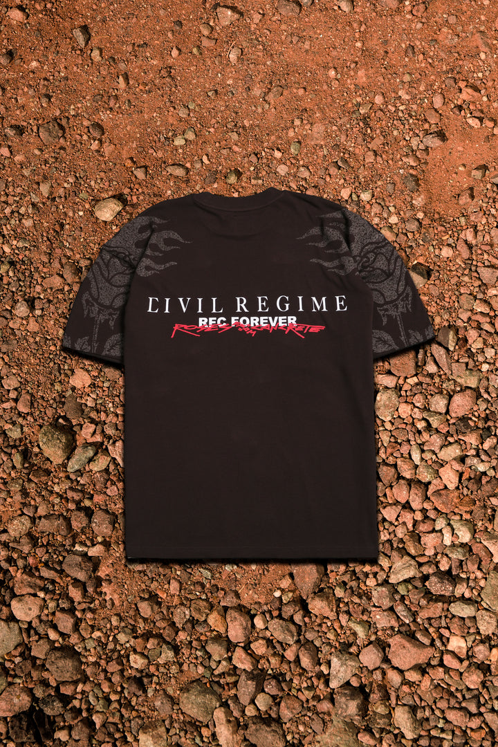 Through The Fire American Classic Oversized Tee in Fudge