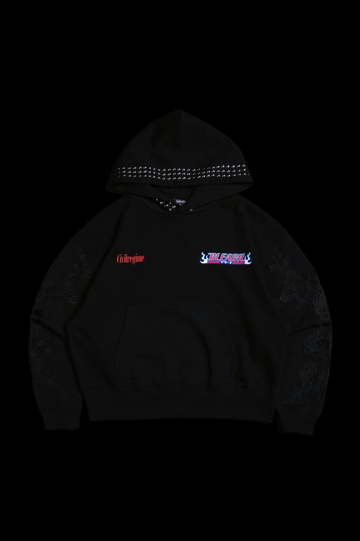Chaos Inside Forever Hoodie in Vintage Black