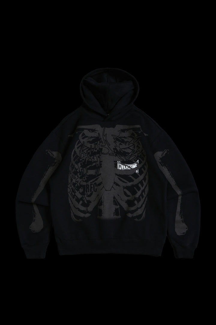 They Laughed Chaos Hoodie in Black