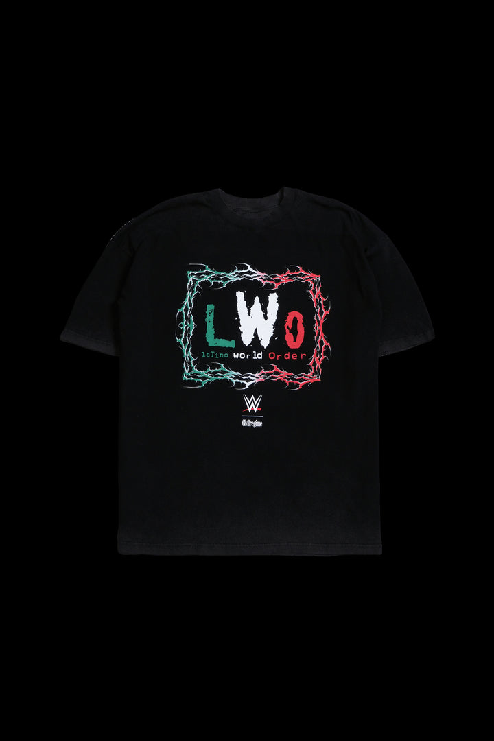 LWO American Classic Oversized Tee in Vintage Black