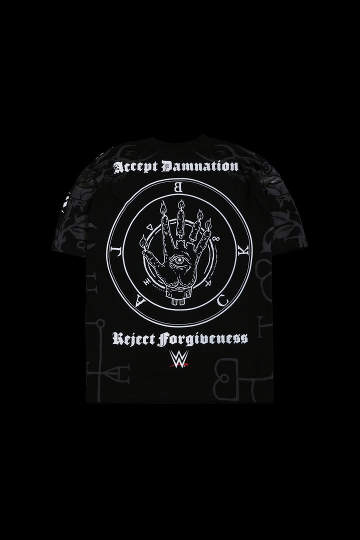 Freezing Moon American Classic Oversized Tee in Black