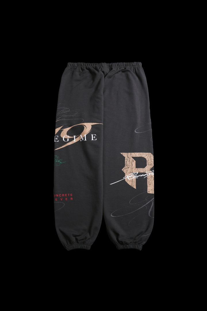 Lucha 619 Lounger Sweat Pants in Vintage Ashes