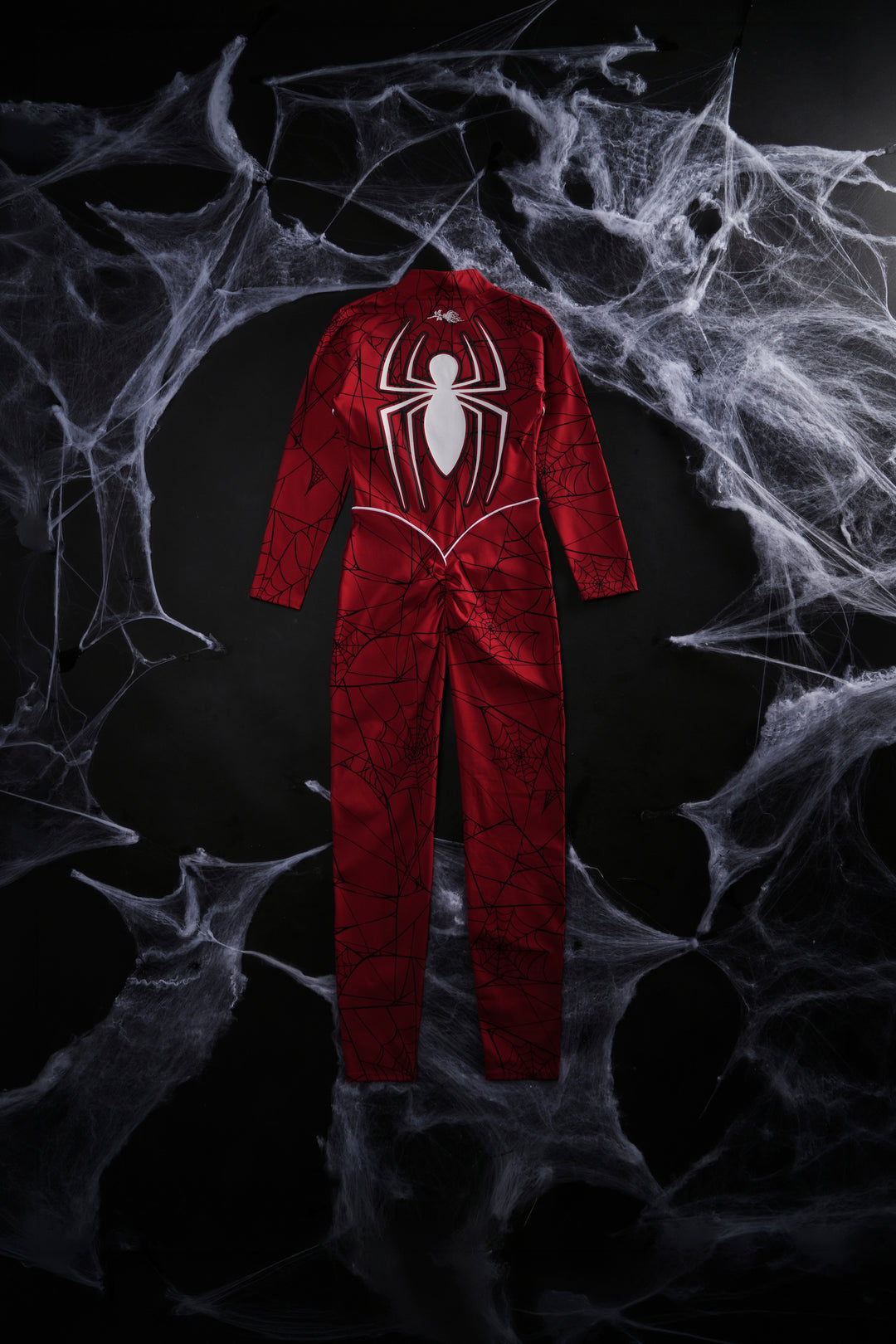 Urban Web Cat Suit in E-Red
