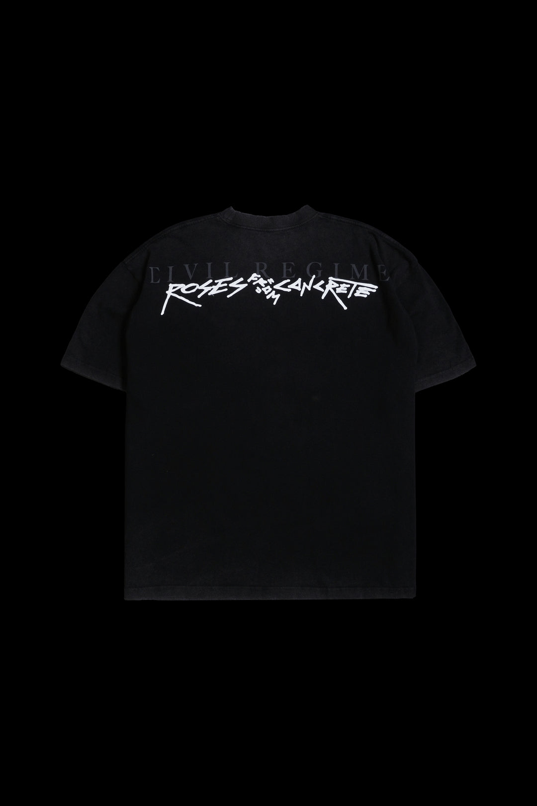 Moonlit Vows American Classic Oversized Tee in Vintage Black