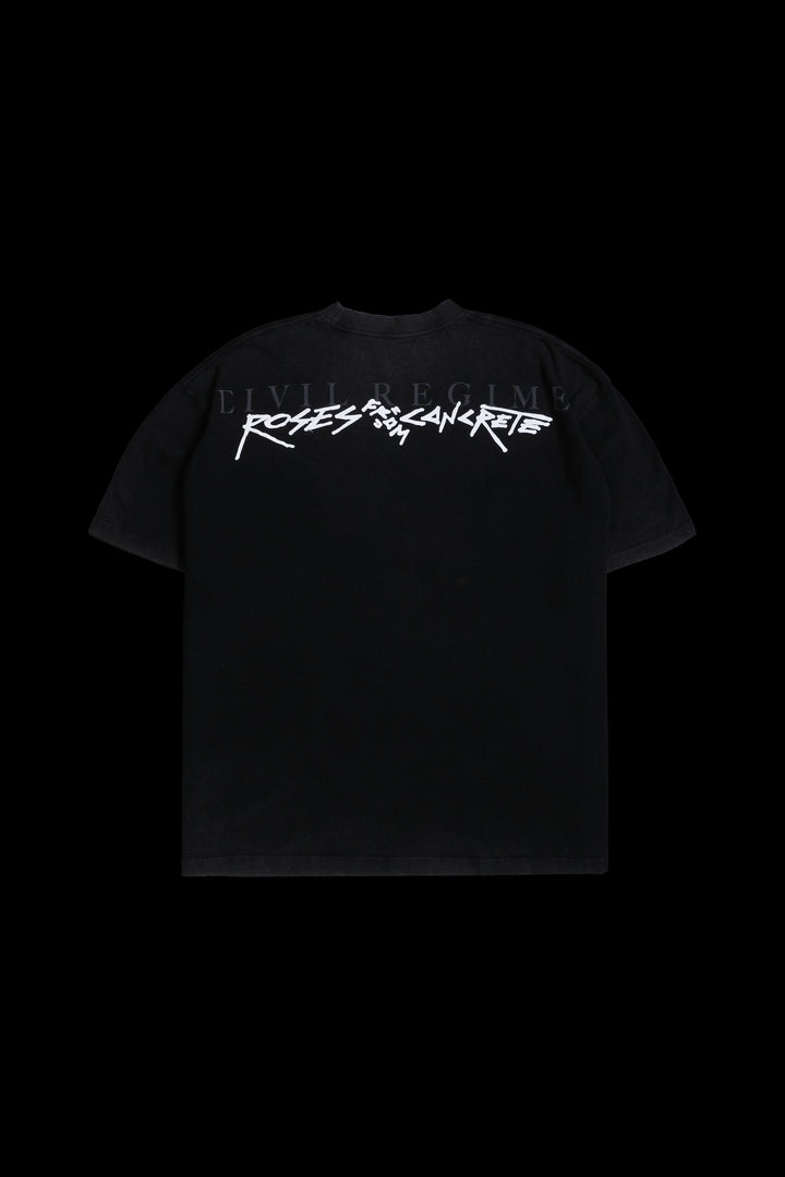 Moonlit Vows American Classic Oversized Tee in Vintage Black