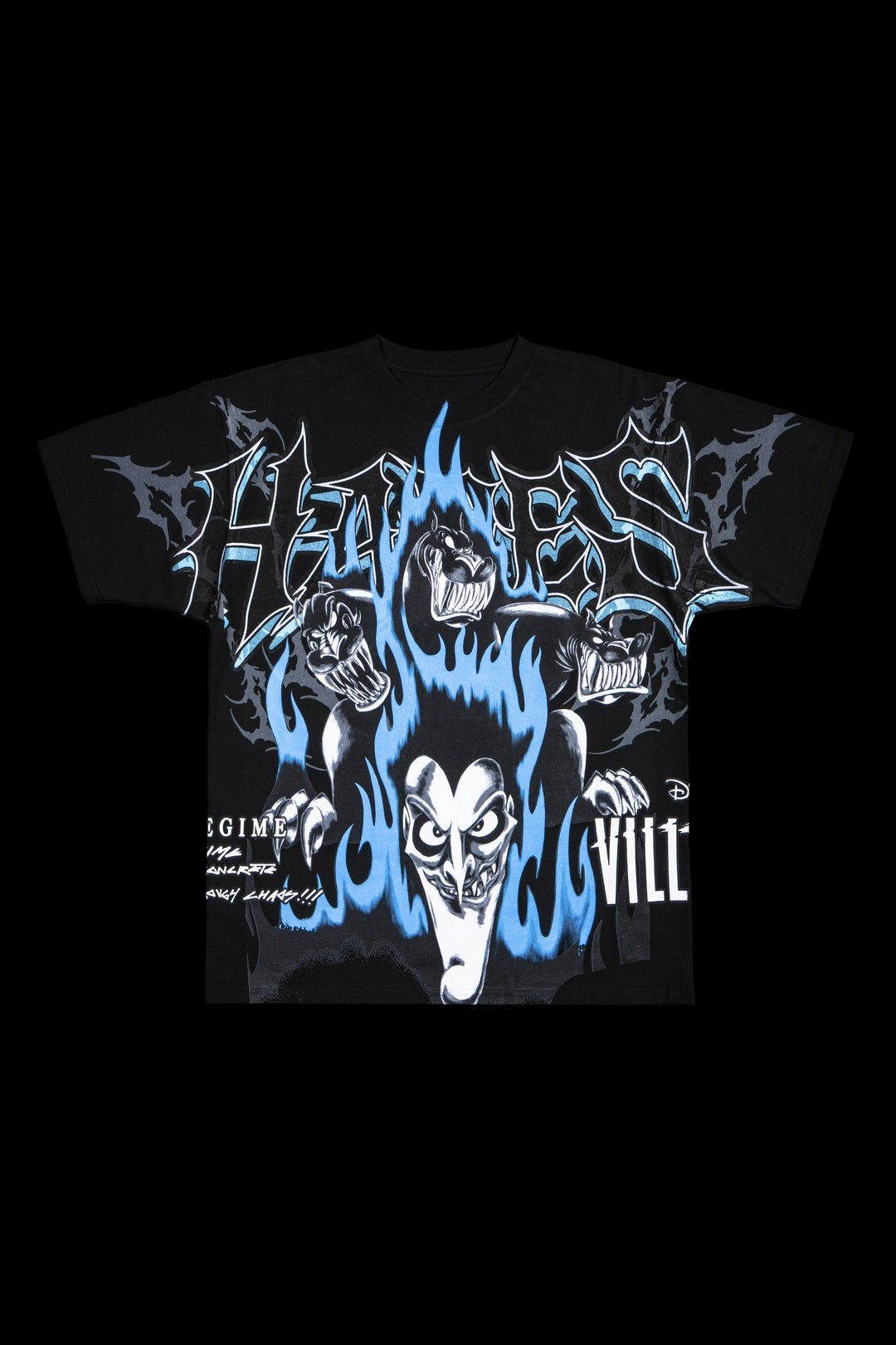 Lord Of The Underworld Boxy Tee in Black