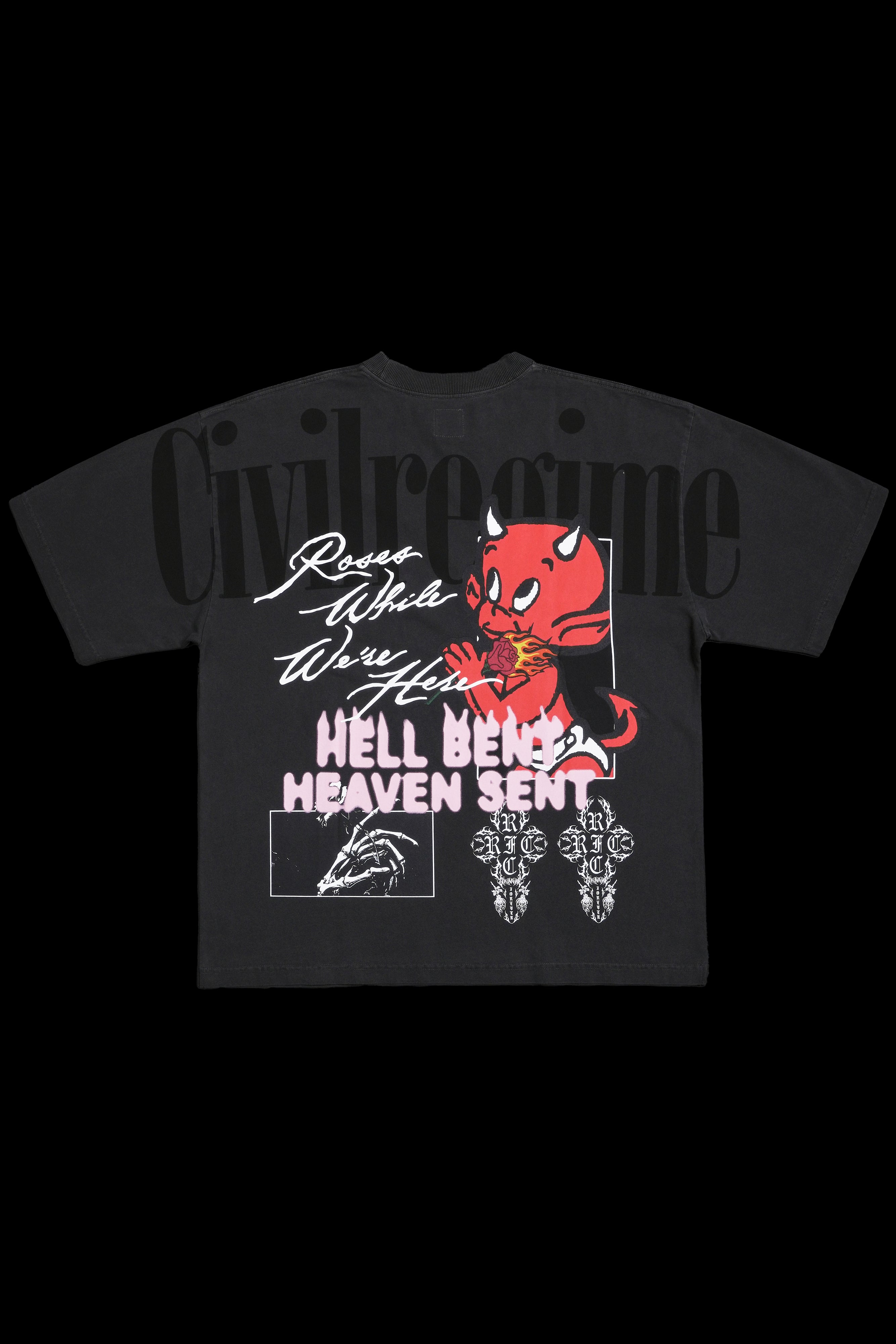 FAAFO 199X Oversized Tee in Vintage Ashes – Civil Regime