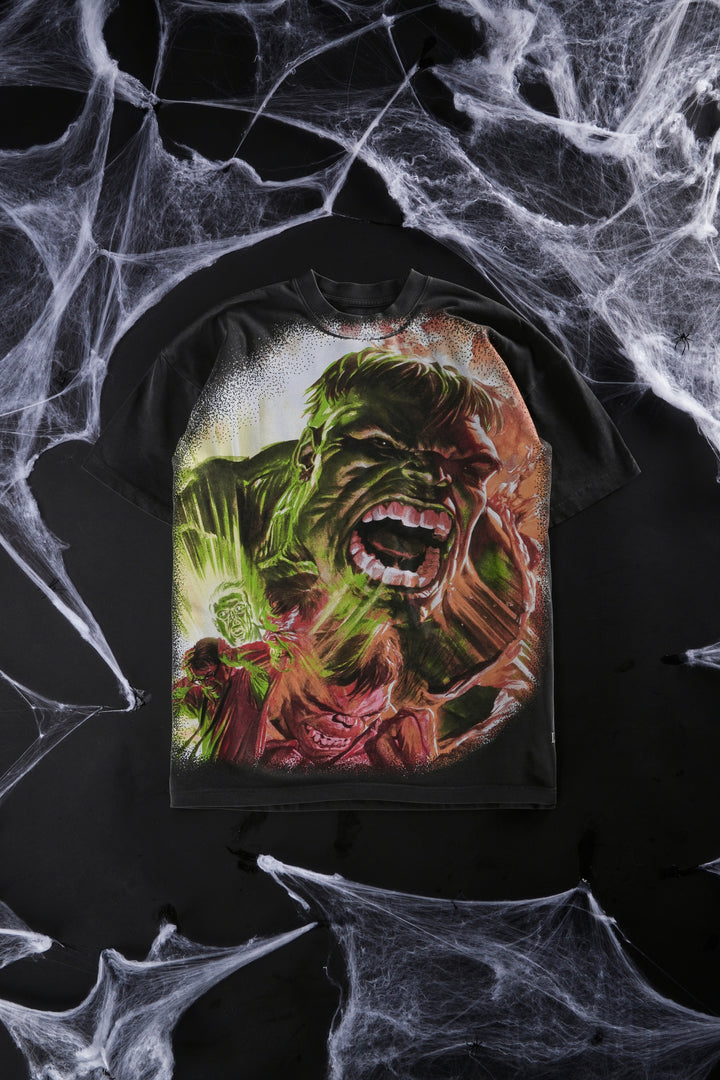 Hulk Rage American Classic Oversized Tee in Vintage Ashes