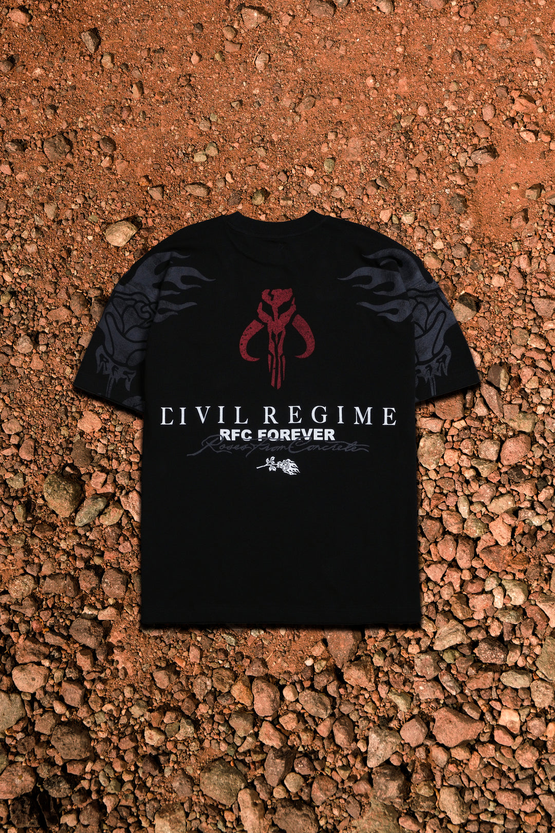 Boba Fett Fury American Classic Oversized Tee in Black