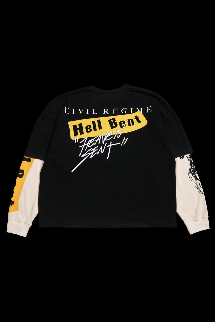 Hell Bent 199X Twofer in Vintage Black/Butter