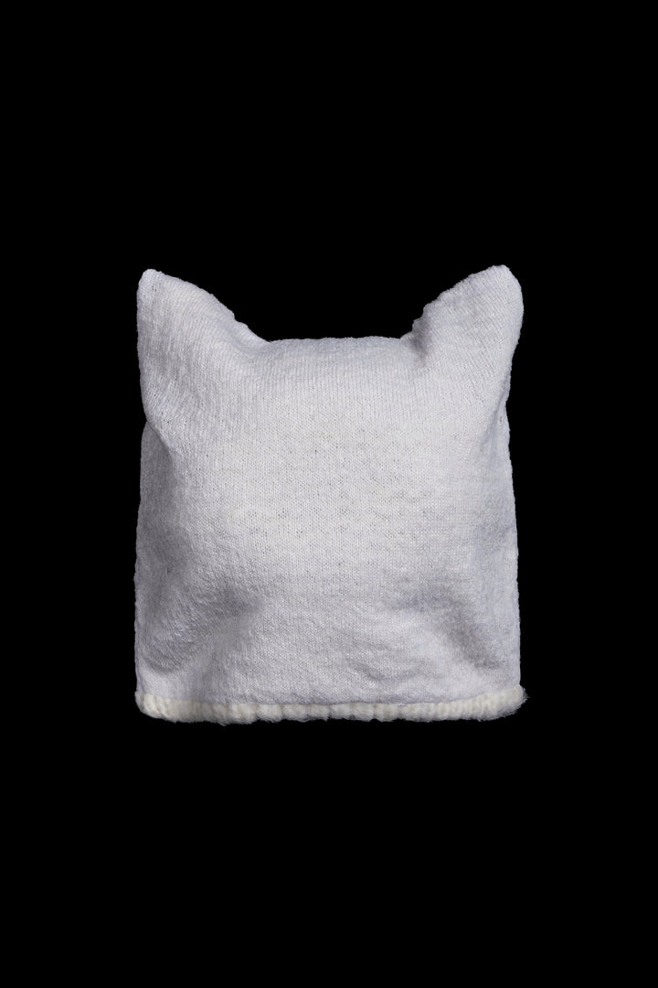 Final Nail Rave Beanie in White