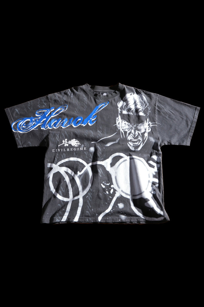 [Alexandros] EVENT LIMITED TEE［afoc.ver］ Havok Force 199X Oversized Tee in Vintage Ashes – Civil Regime