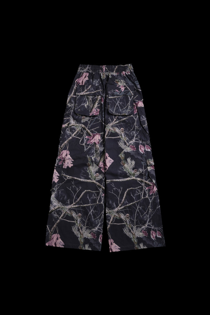Burning Rose Ultra Wide Leg Pants in Bankai Camo