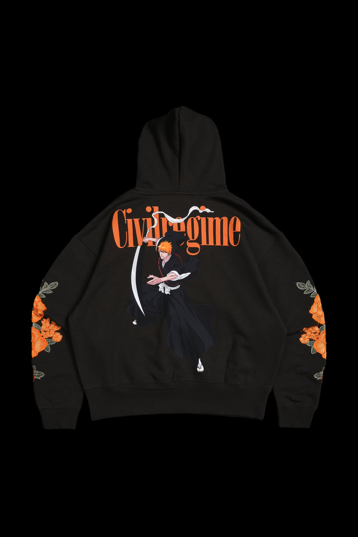 Chaos Inside Forever Hoodie in Brown