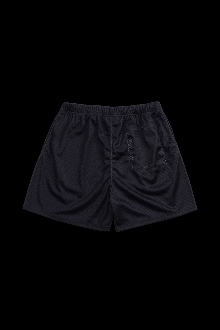 Light Strike Mesh Shorts in Black