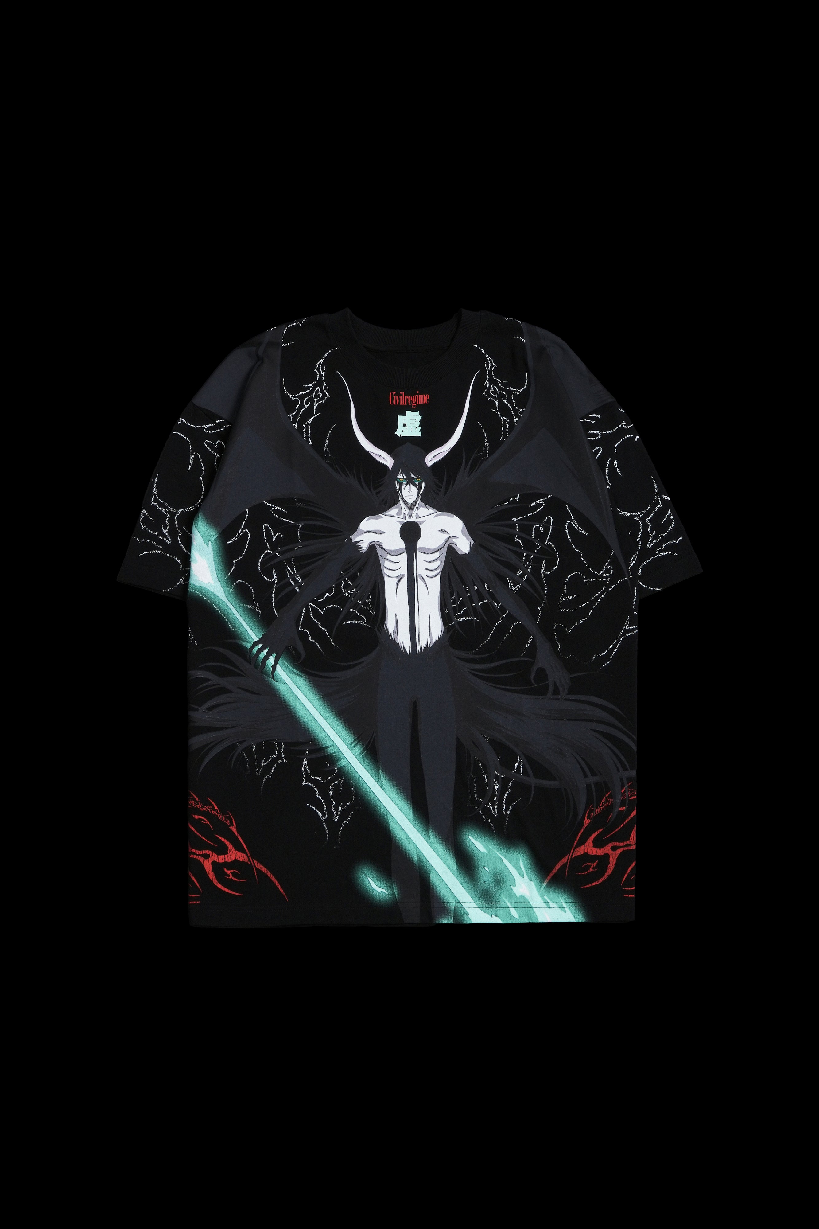 Ulquiora's Chaos American Classic Oversized Tee in Black