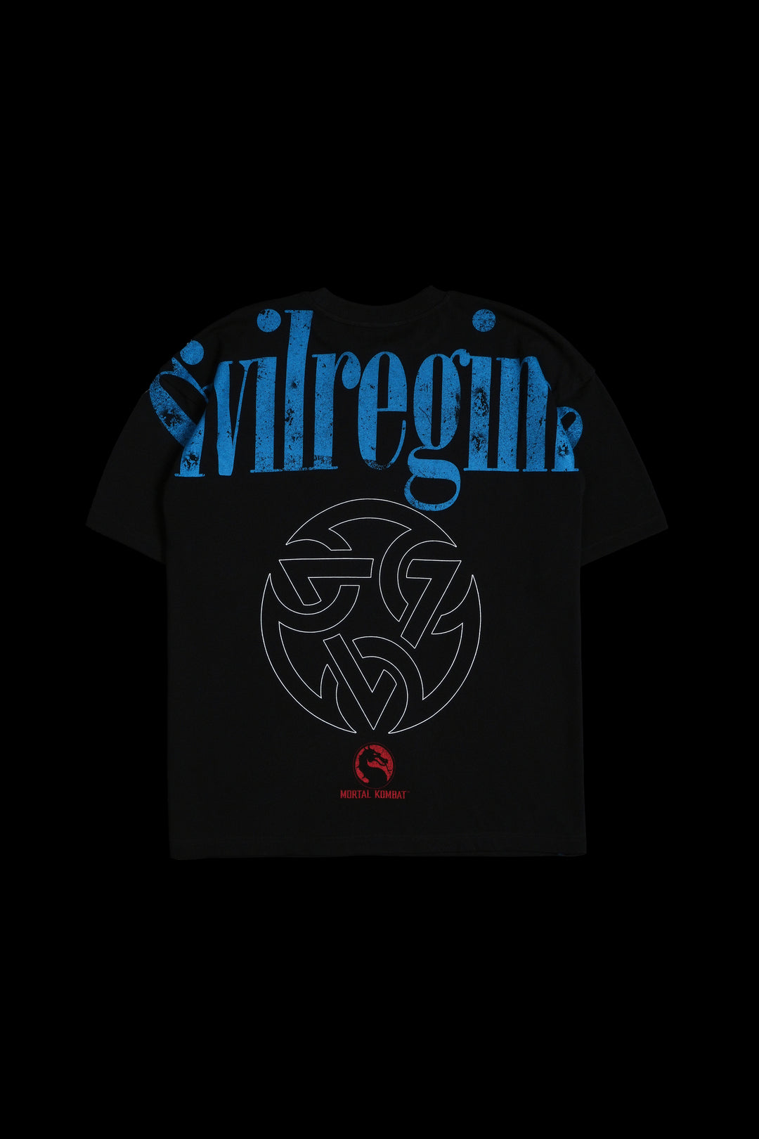 Raising Chills American Classic Oversized Tee in Black