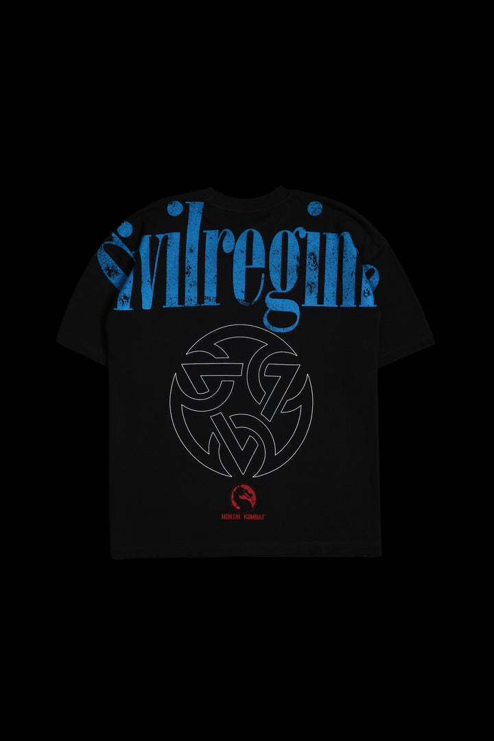 Raising Chills American Classic Oversized Tee in Black