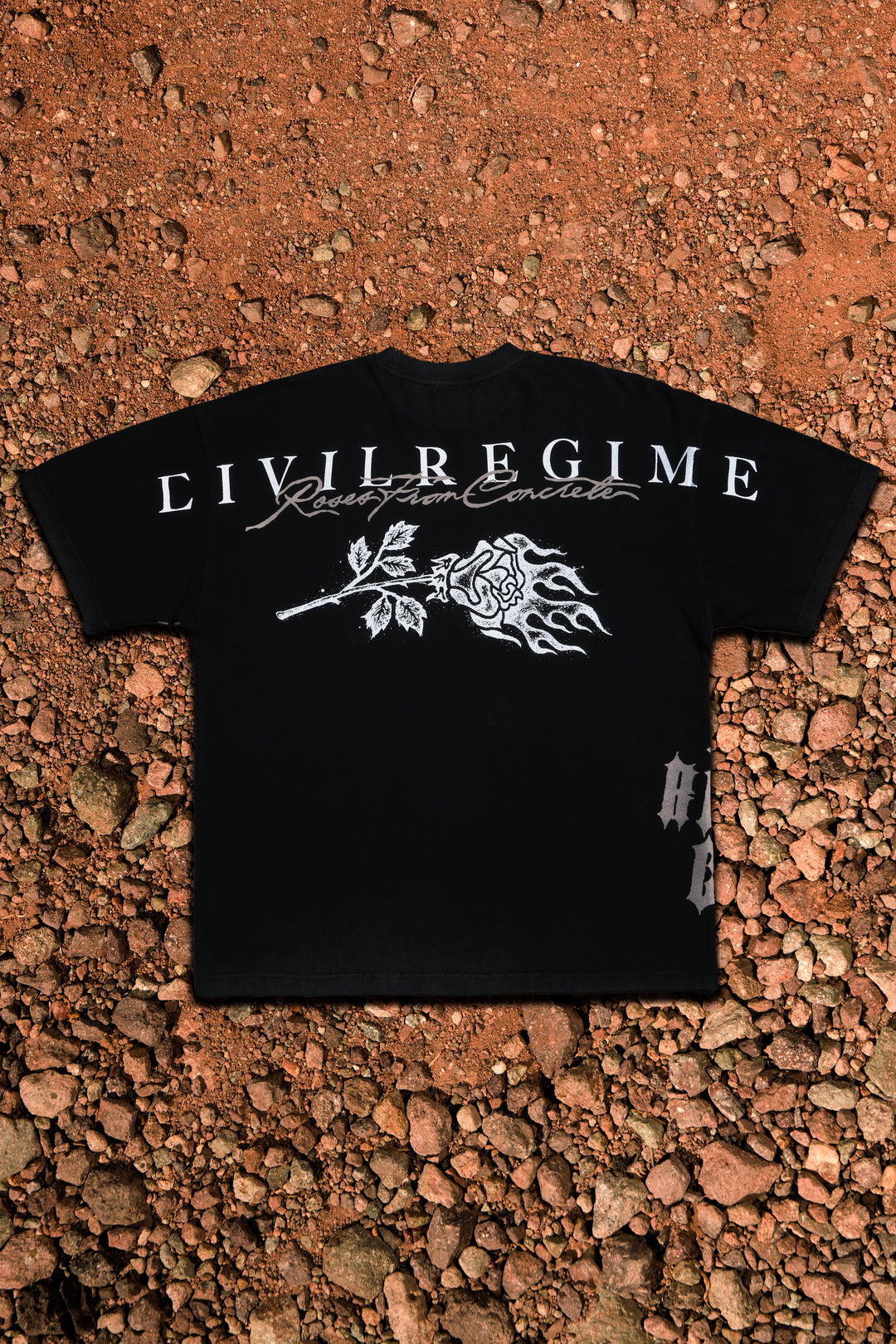 Galactic Hunter American Classic Oversized Tee in Vintage Black