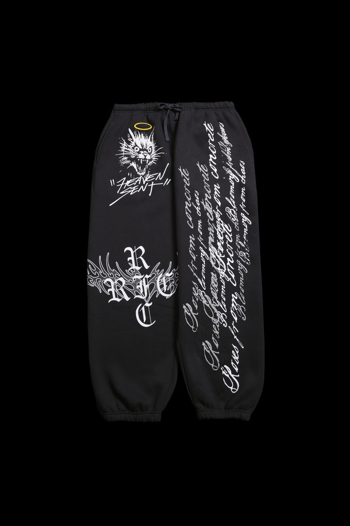 No Mercy Lounger Sweat Pants in Ash Gray