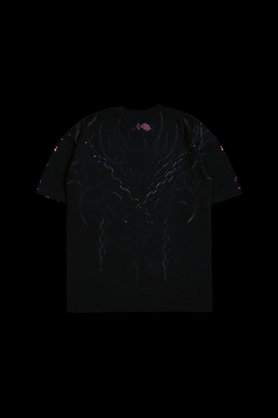 Void Smile American Classic Oversized Tee in Black
