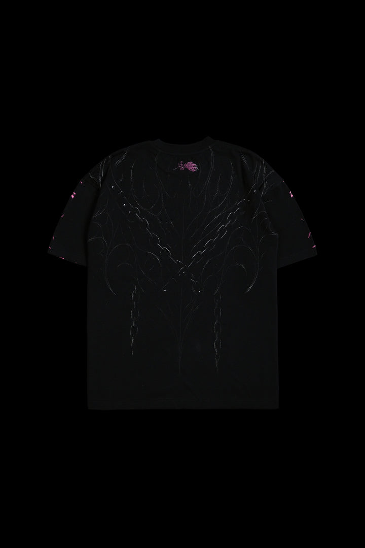 Void Smile American Classic Oversized Tee in Black