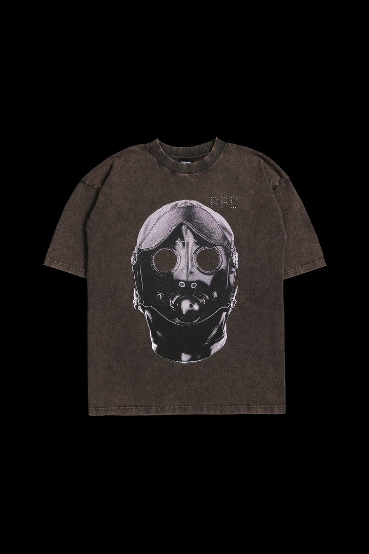 Pretty Hardcore 199X Oversized Tee in Sun Wash Brown