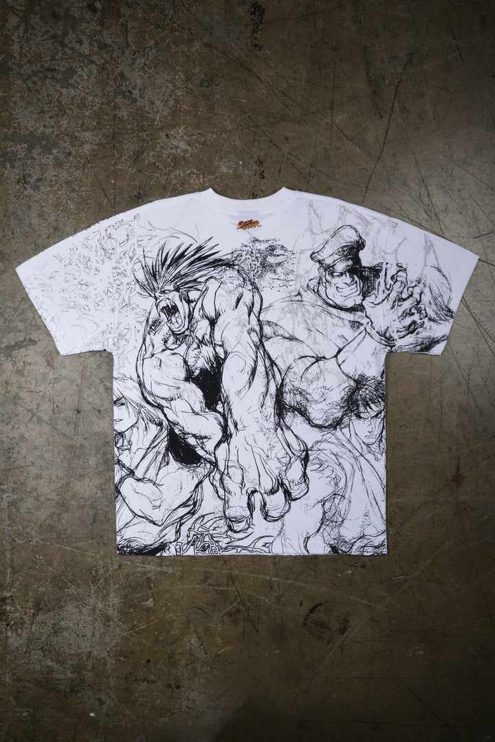 Group Photo American Classic Oversized Tee in White