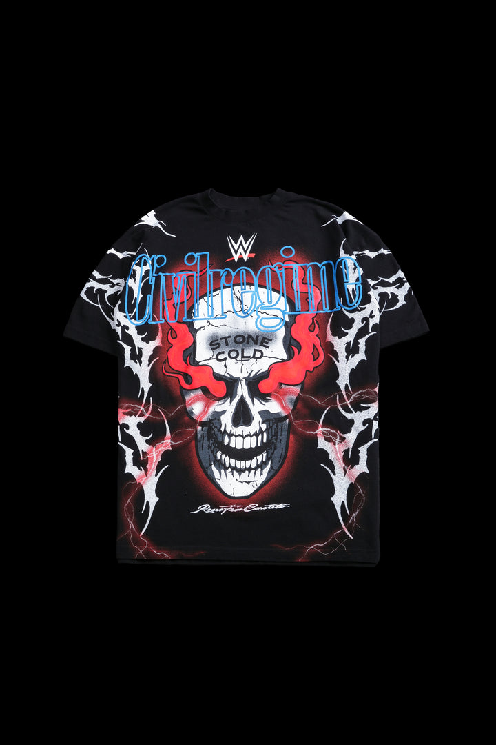 Raising Hell Part 2 American Classic Oversized Tee in Black