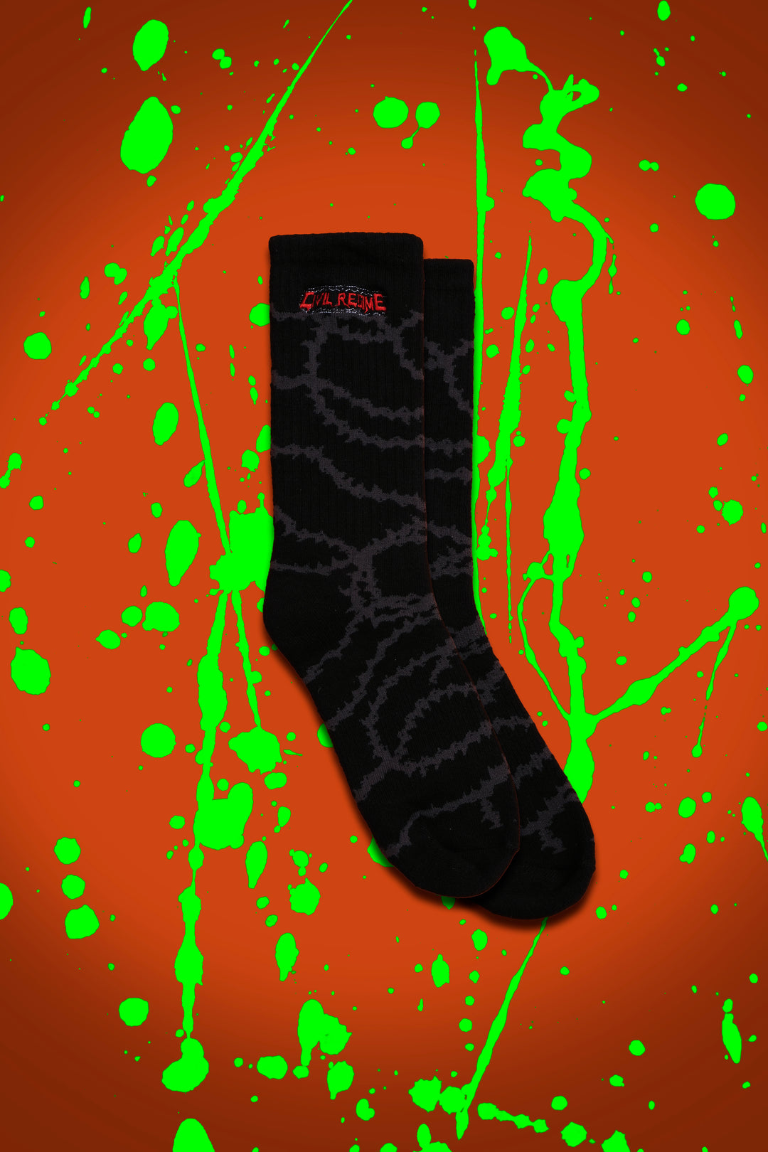 Bloom In Chains Socks in Black