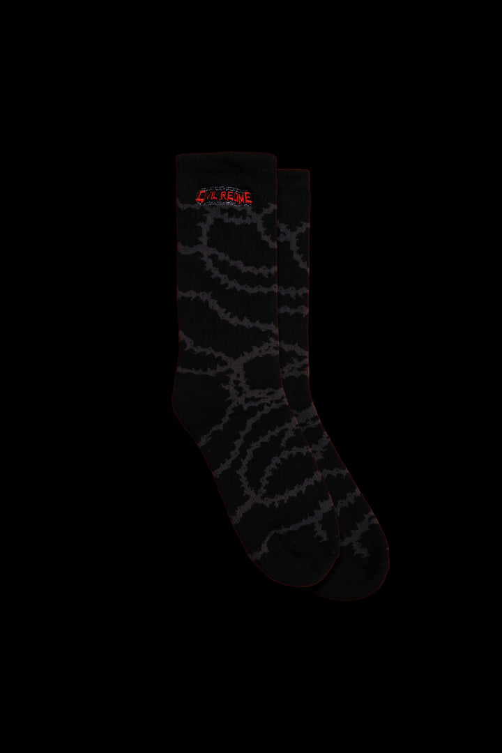Bloom In Chains Socks in Black