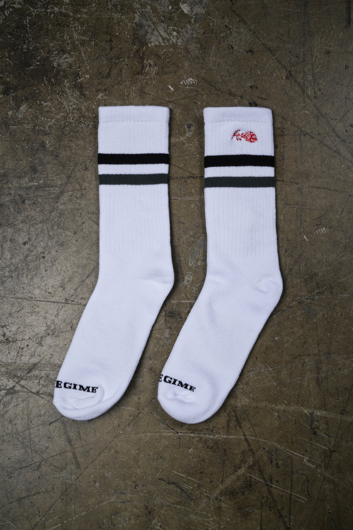 Admitted Socks in White