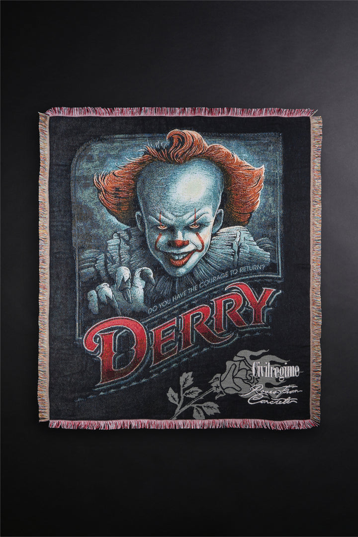 Pennywise Tapestry Blanket in Black