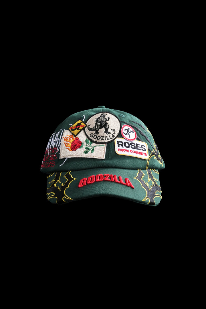 Emergency Route Dad Hat in Green