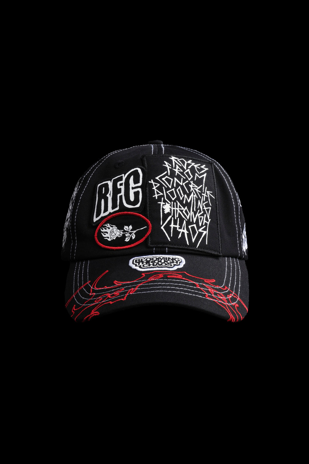 Carnage Dad Hat in Black
