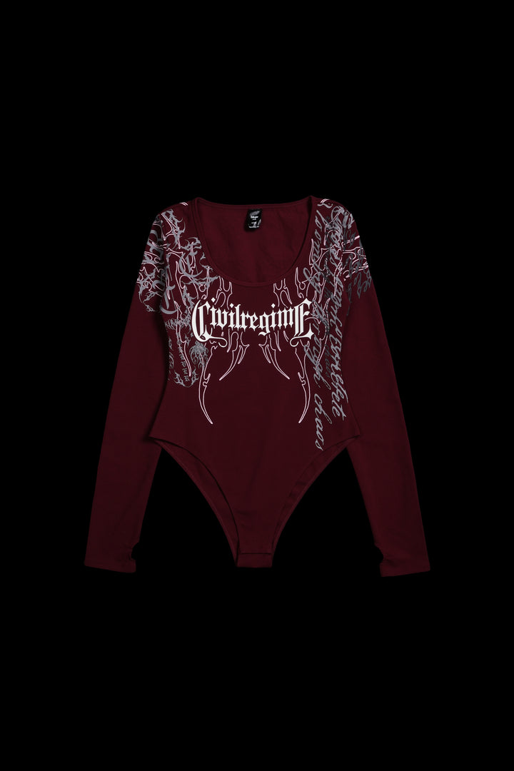 Embodiment Of Perfection Pookie L/S Bodysuit in Brown