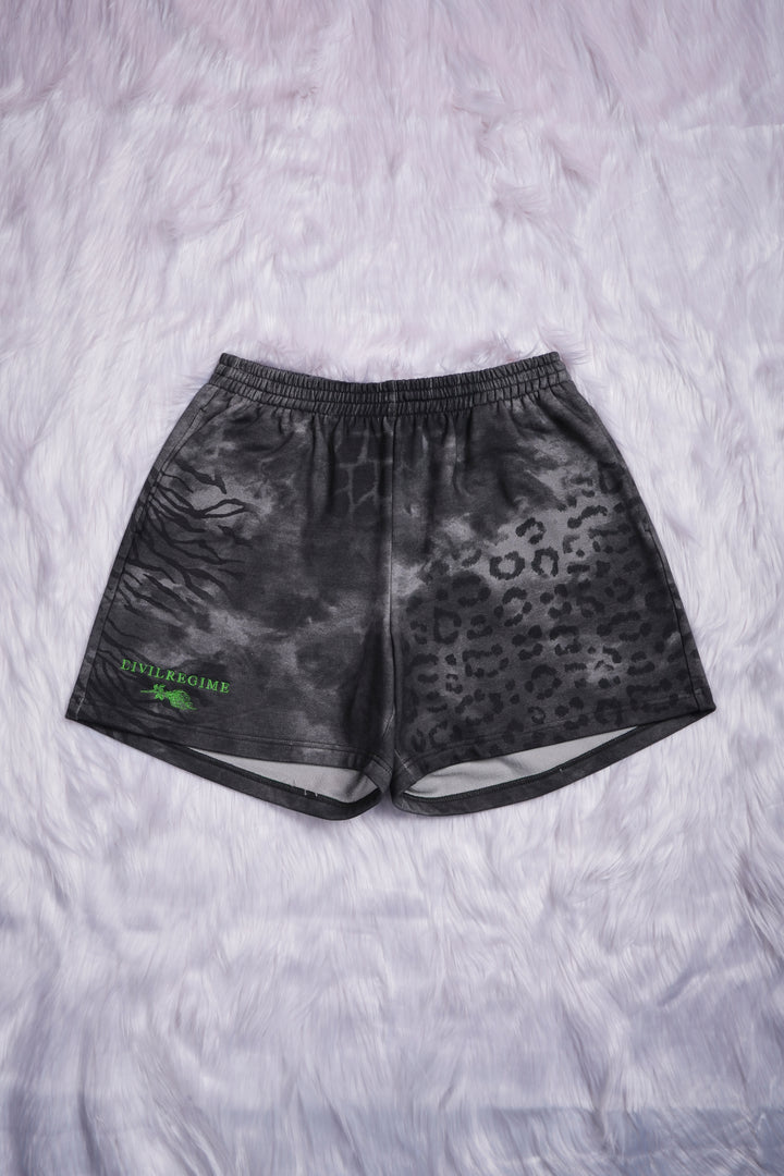 Passion From Concrete Thorns Baggy Shorts in Black