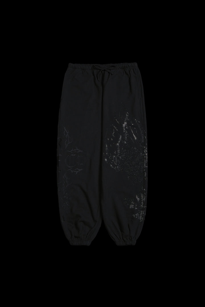 Stone Empire Lounger Sweat Pants in Black