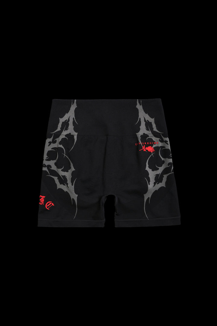 Regime Queen Kelly Seamless Shorts in Black